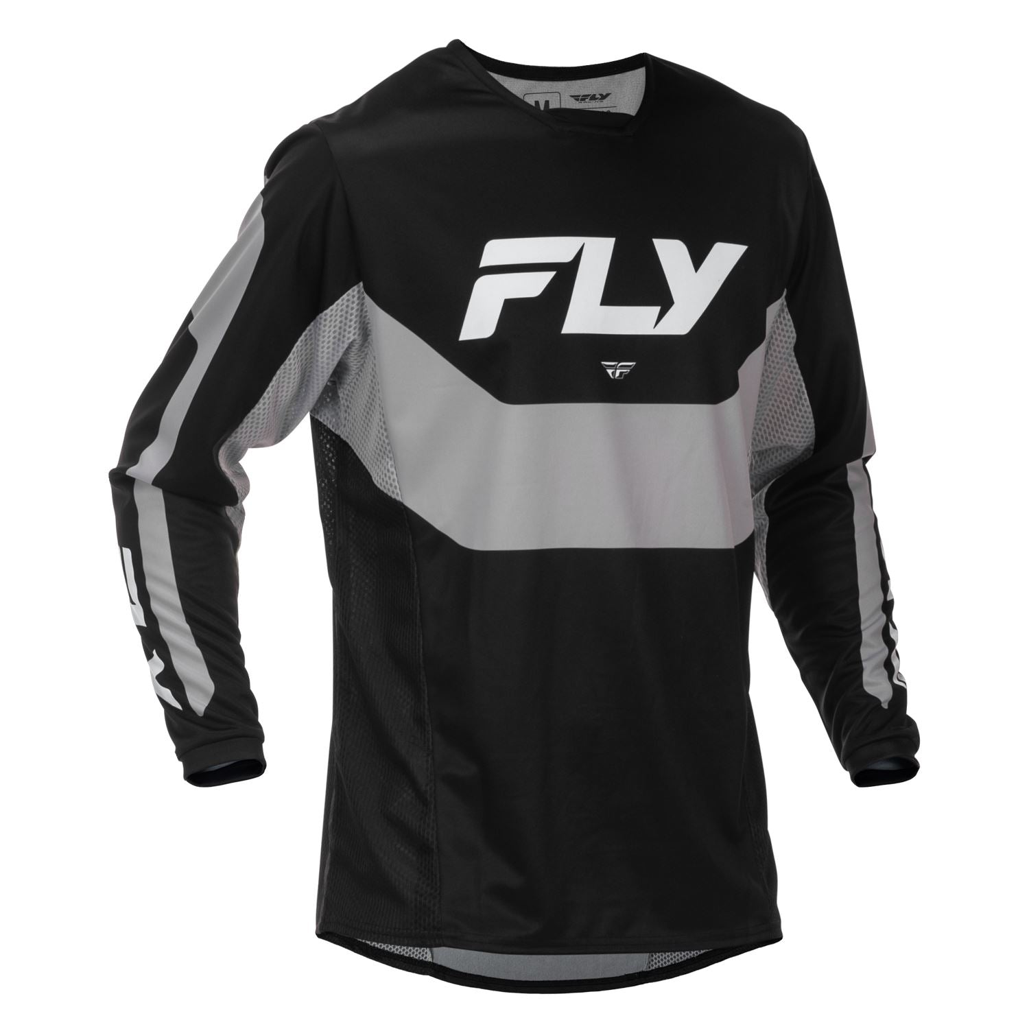 Fly Racing 2026 Motocross Jersey Kinetic Black Grey